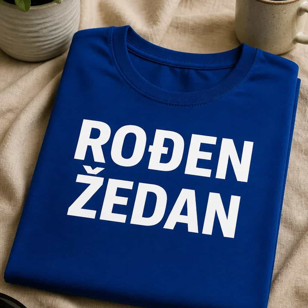 Majica za ljubitelje piva - ROĐEN ŽEDAN