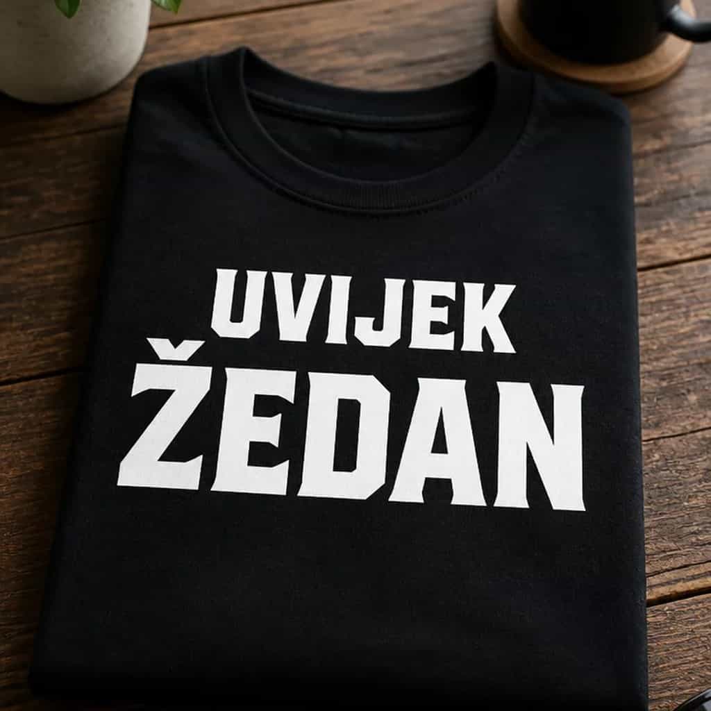 Majica za ljubitelje piva - UVIJEK ŽEDAN