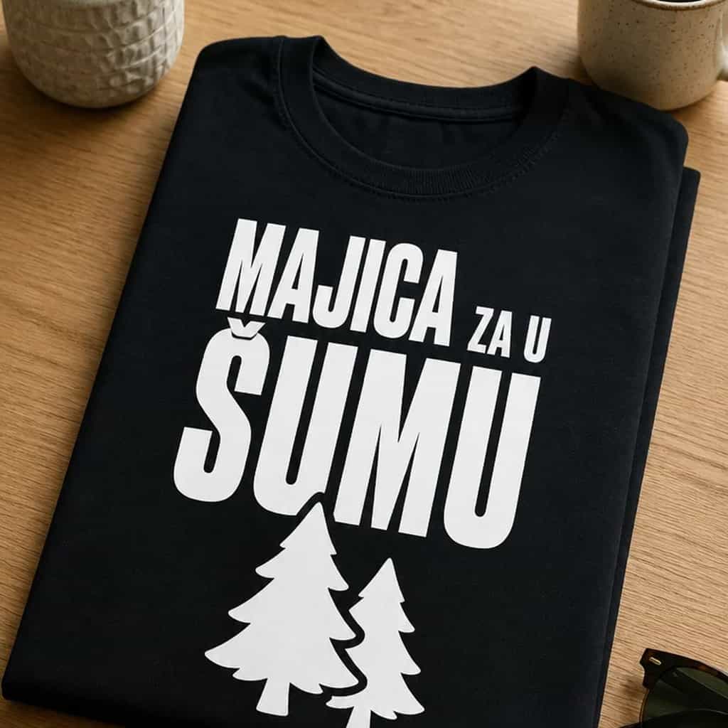 Majica za ljubitelje šume - MAJICA ZA U ŠUMU