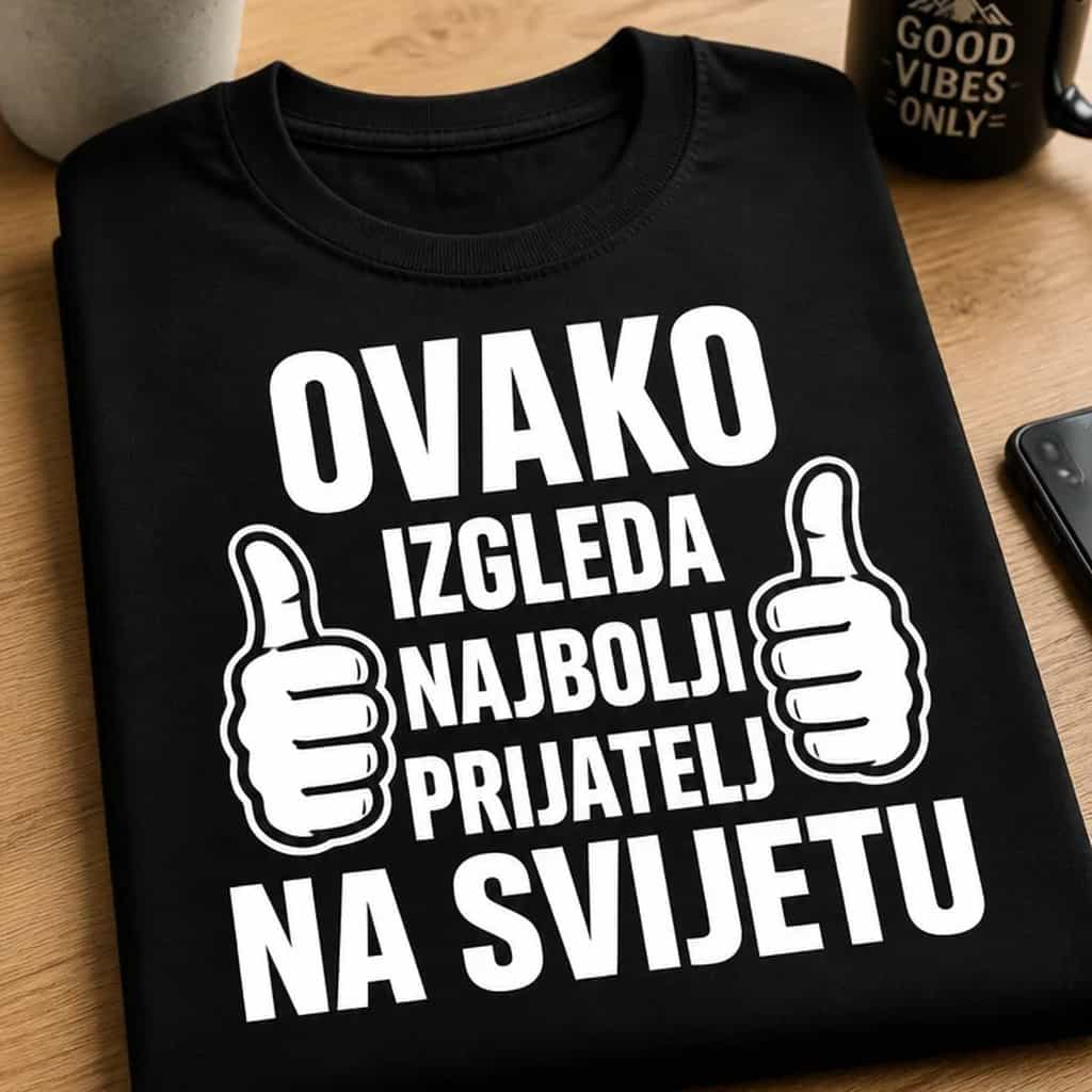 Majica ovako izgleda najbolji prijatelj na svijetu