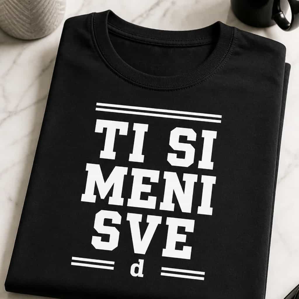 Majica za navijače - TI SI MENI SVE d
