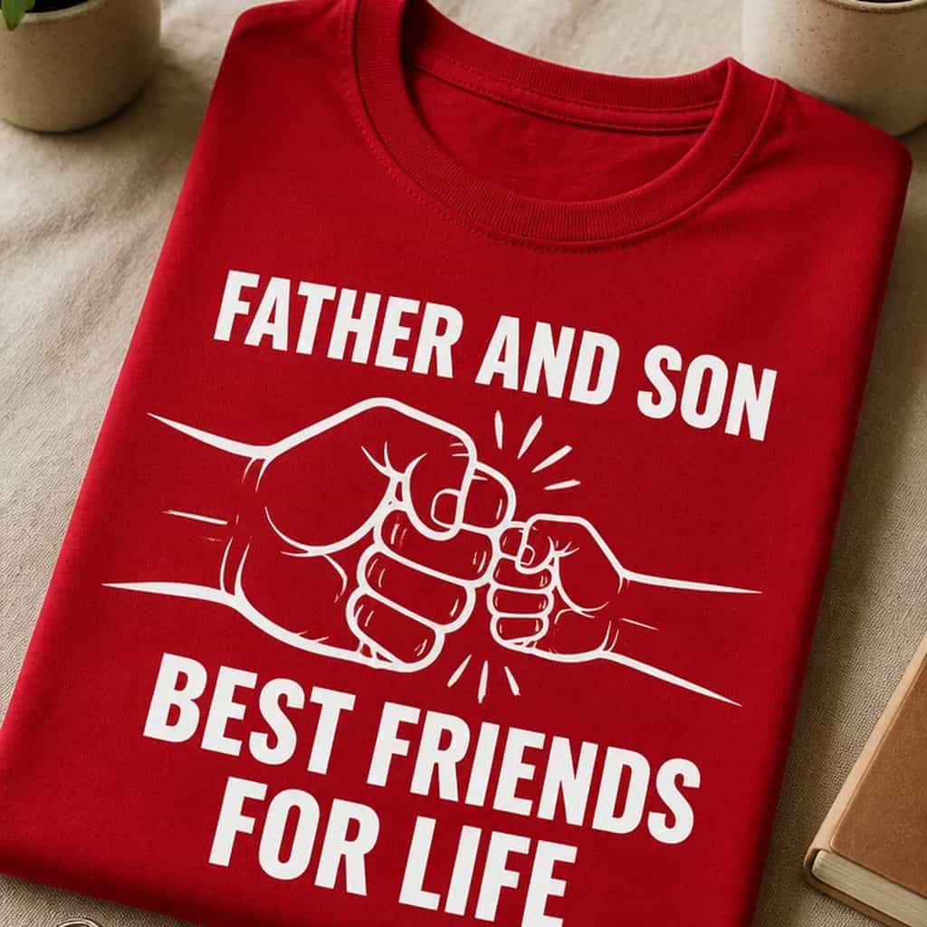 Majica za oca i sina - FATHER AND SON BEST FRIENDS FOR LIFE