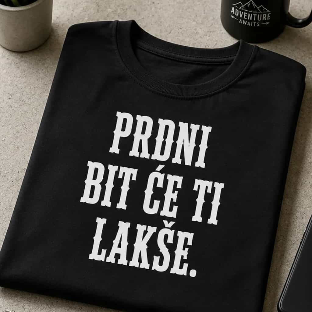 Majica prdni bit će ti lakše