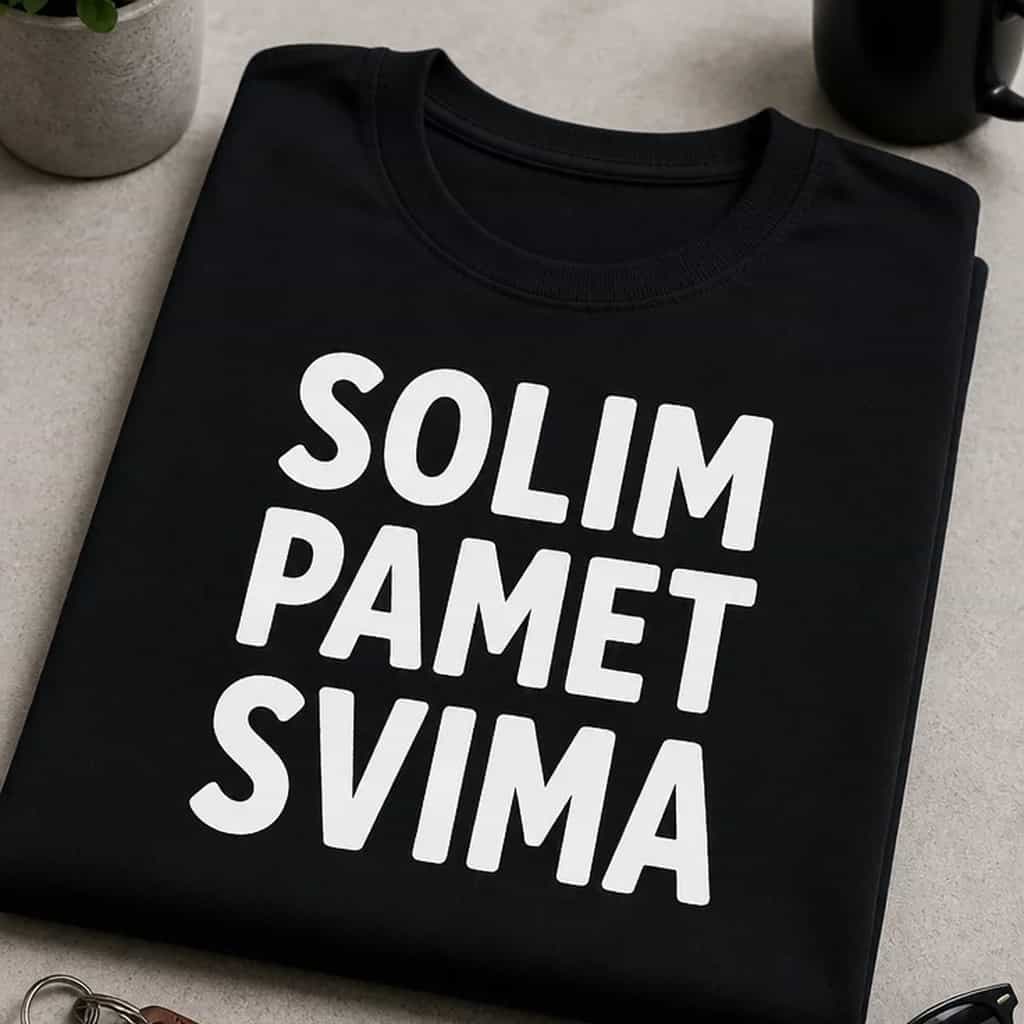 Majica za pametnjakoviće - SOLIM PAMET SVIMA