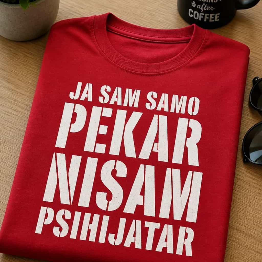 Majica za pekare - JA SAM SAMO PEKAR NISAM PSIHIJATAR