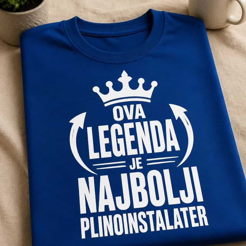 Majica za plinoinstalatere - Ova legenda je najbolji