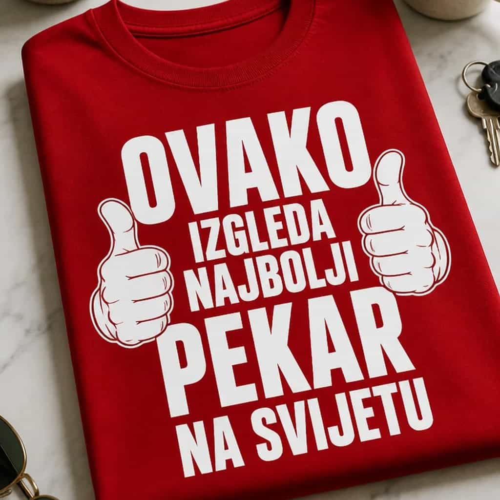 Majica za pekare - OVAKO IZGLEDA NAJBOLJI PEKAR NA SVIJETU