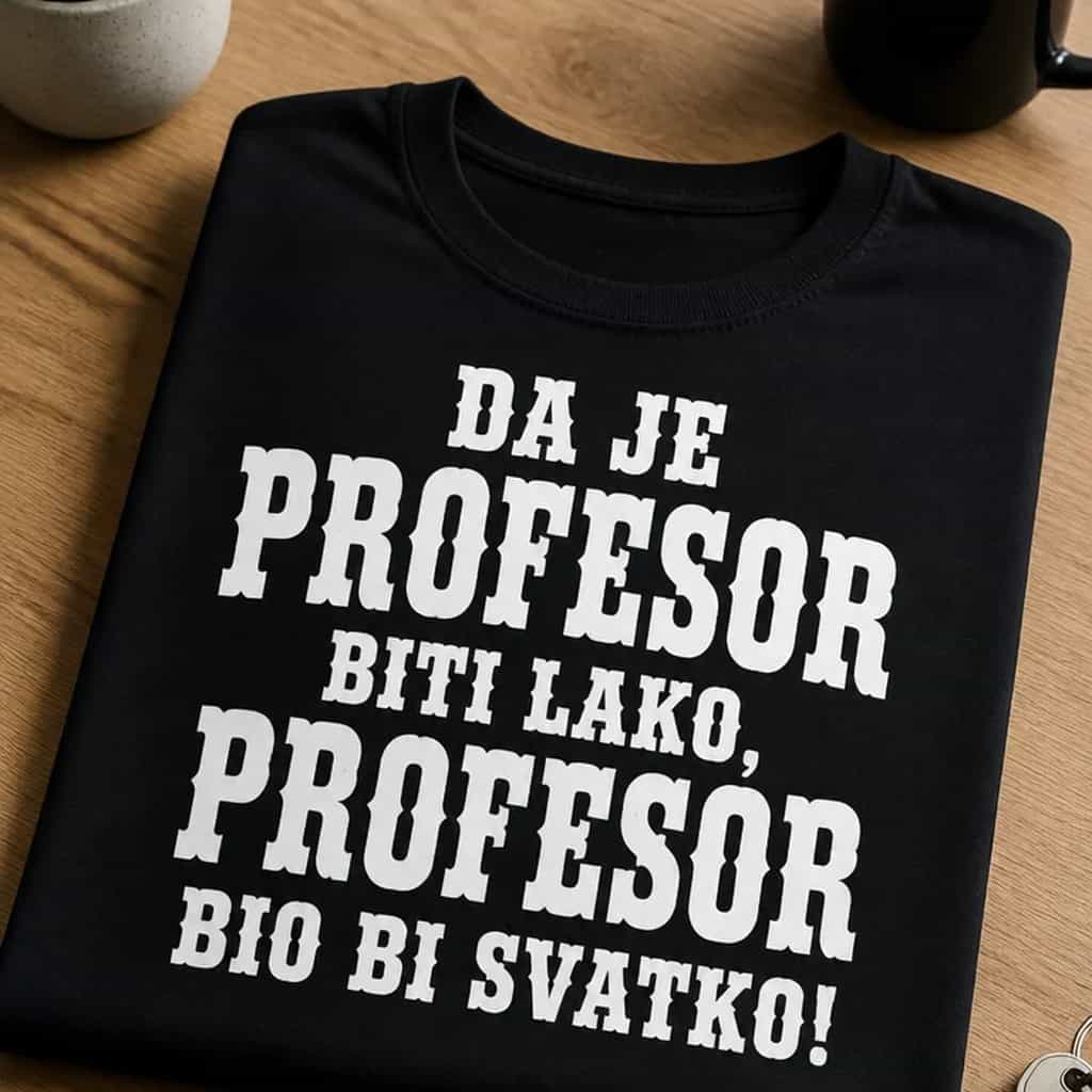 Majica - Da je profesor biti lako, profesor bio bi svatko