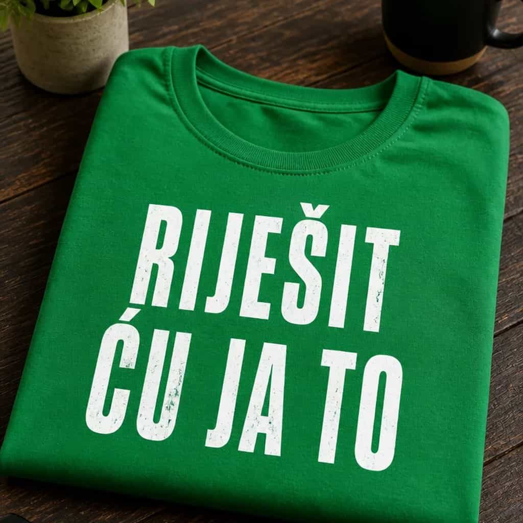 Majica za samouvjerene šaljivdžije - RIJEŠIT ĆU JA TO