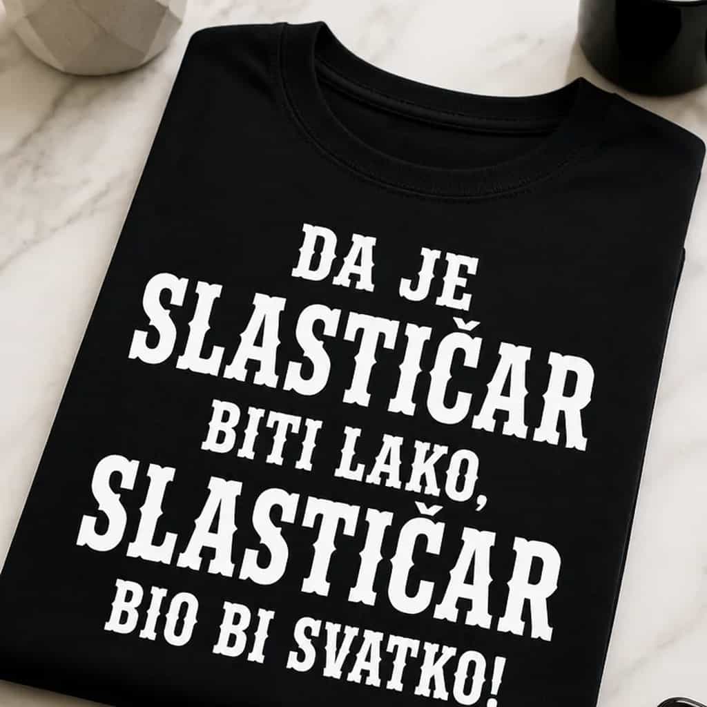Majica za slastičare - Da je slastičar biti lako