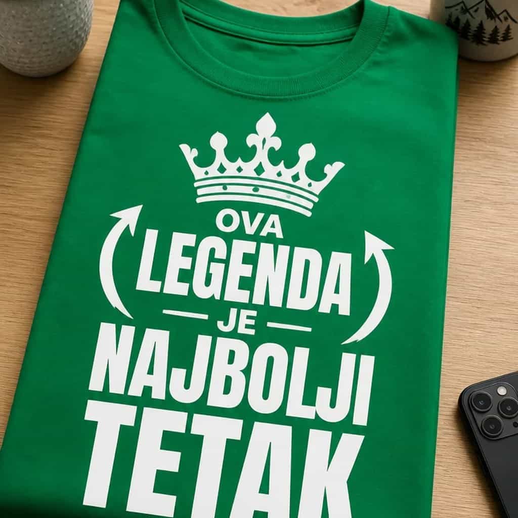 Majica za tetka - OVA LEGENDA JE NAJBOLJI TETAK