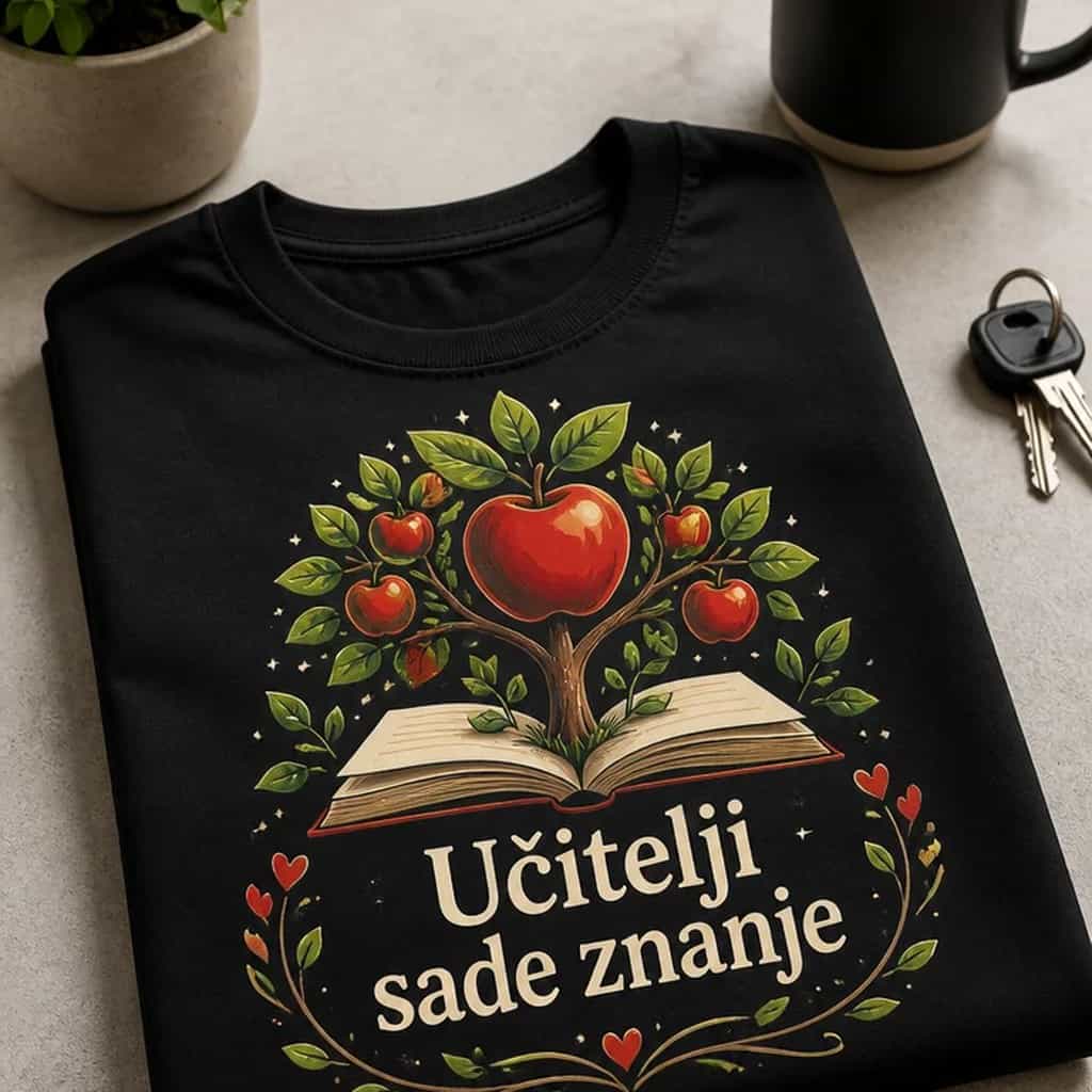 Majica za učitelje – Učitelji sade znanje