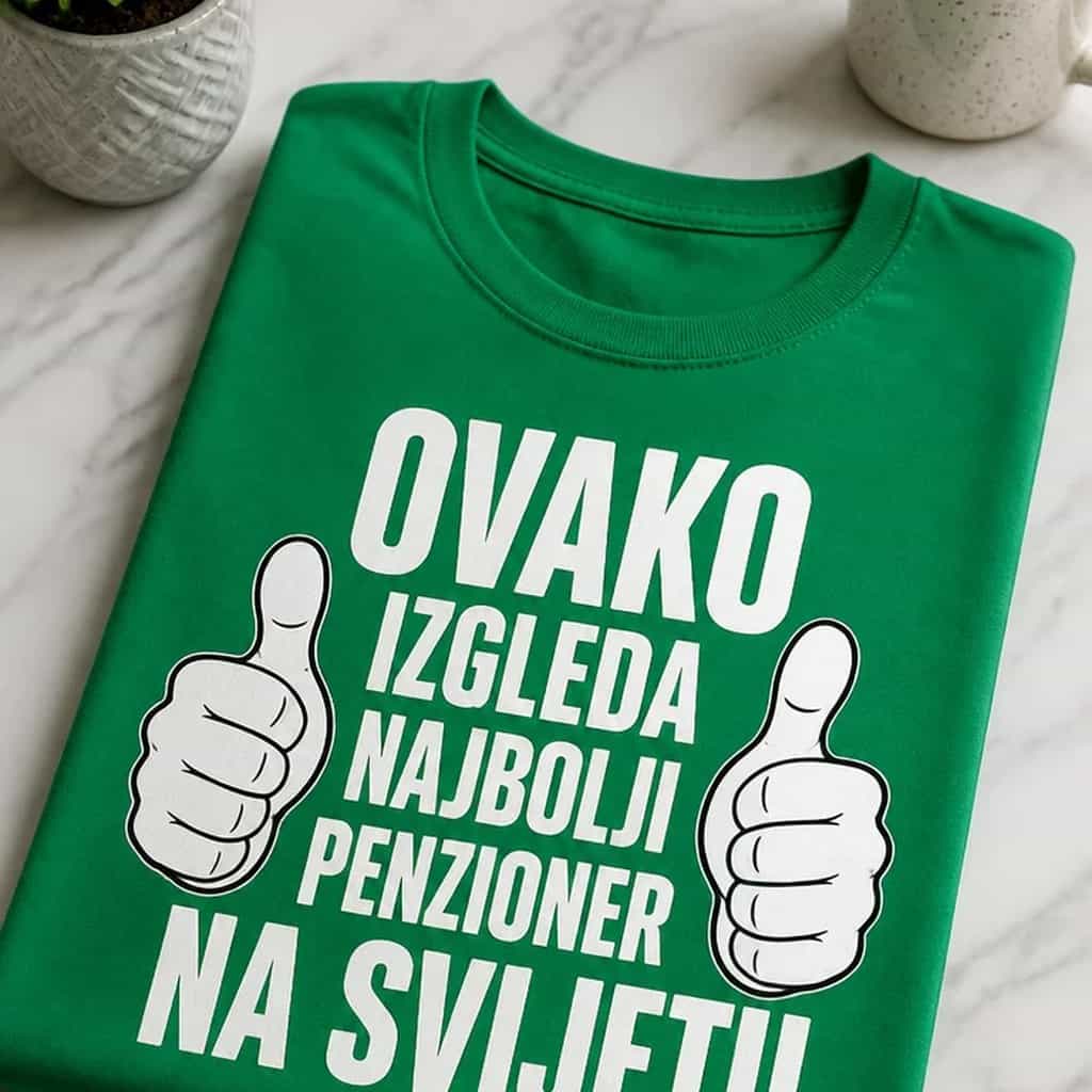Majica za umirovljenika ovako izgleda najbolji penzioner