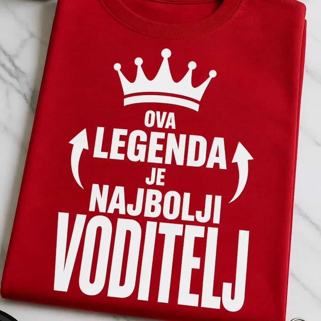 Majica za voditelja - OVA LEGENDA JE NAJBOLJI VODITELJ
