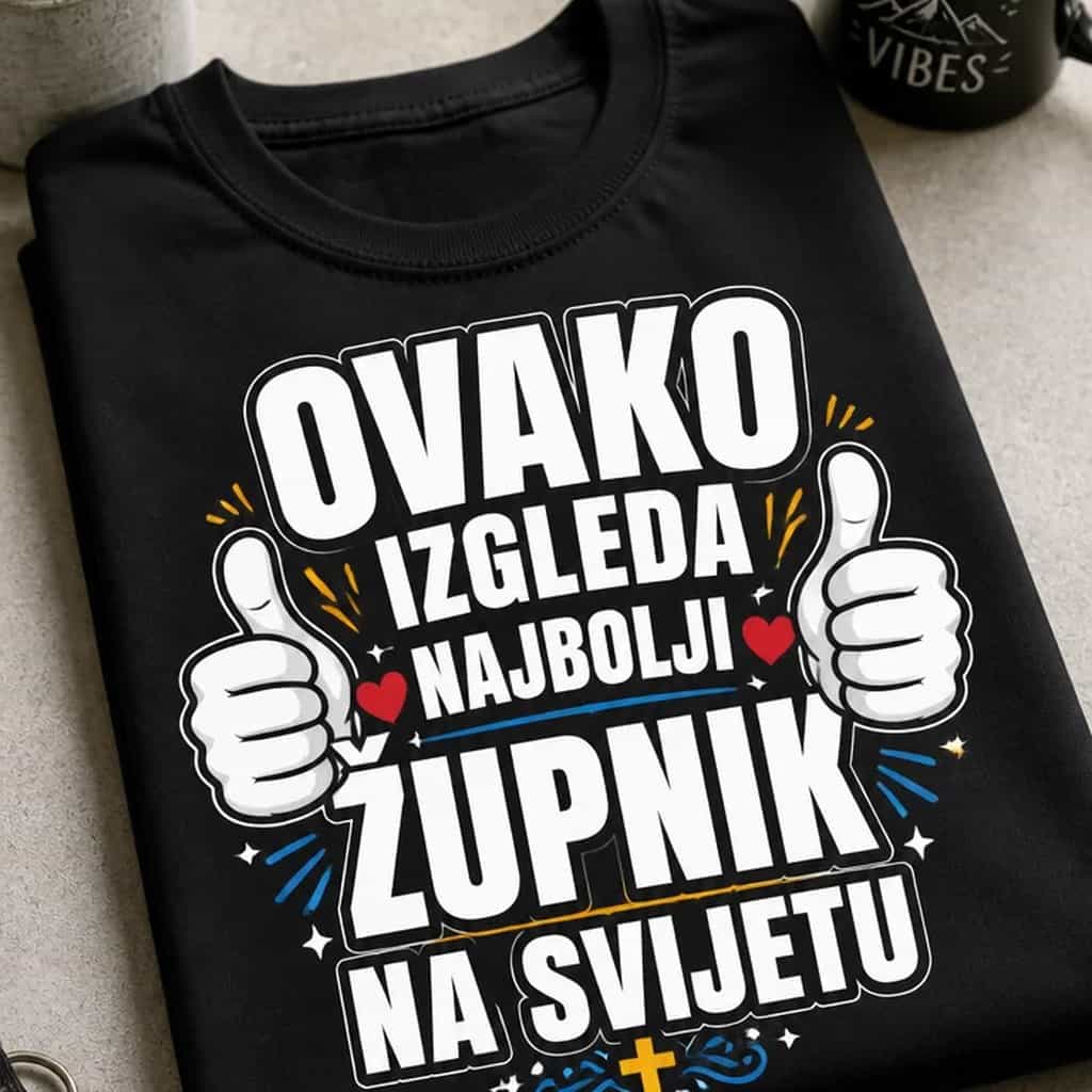 Majica za župnika - OVAKO IZGLEDA NAJBOLJI ŽUPNIK NA SVIJETU