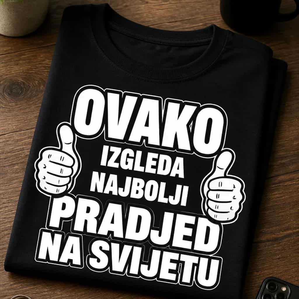 Majica za pradjeda - ovako izgleda najbolji pradjeda