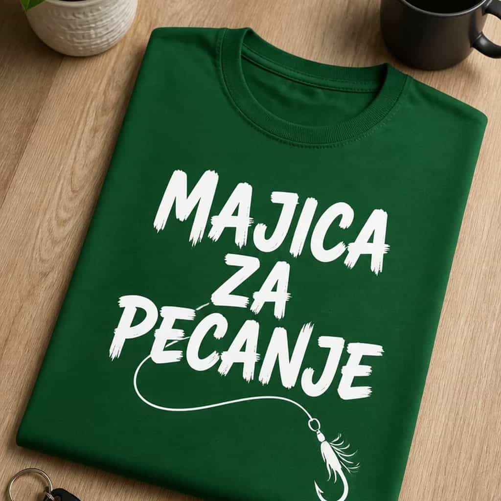 Majica za ribiče - MAJICA ZA PECANJE
