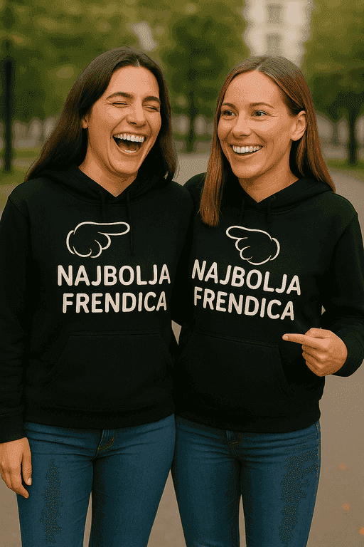 Hoodie za najbolje frendice - NAJBOLJA FRENDICA
