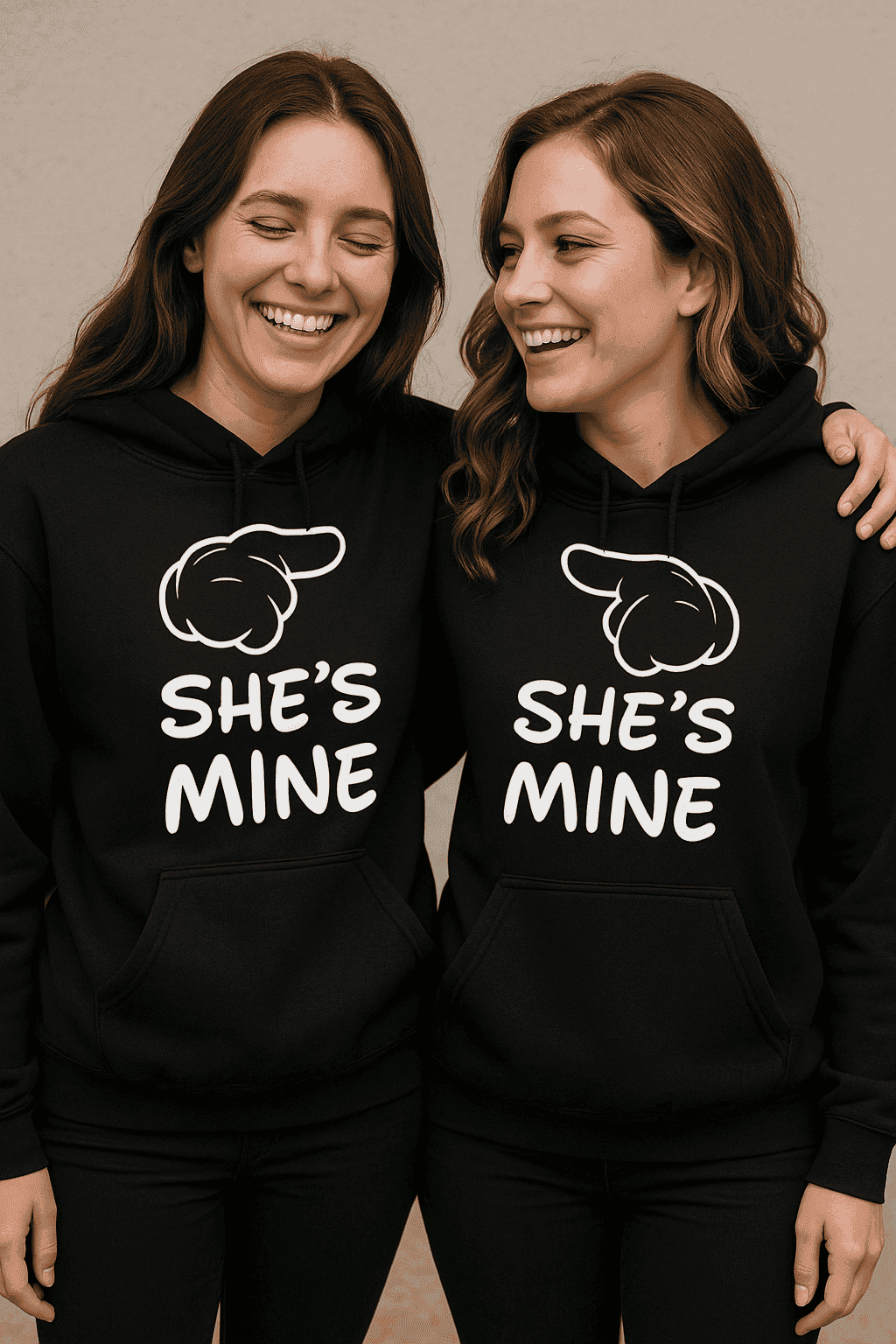Hoodie za parove - SHE'S MINE