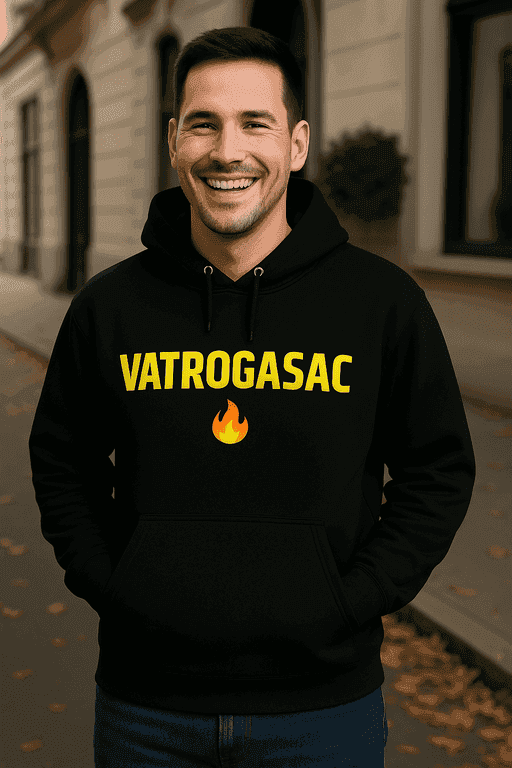 Hoodie za vatrogasca s natpisom VATROGASAC
