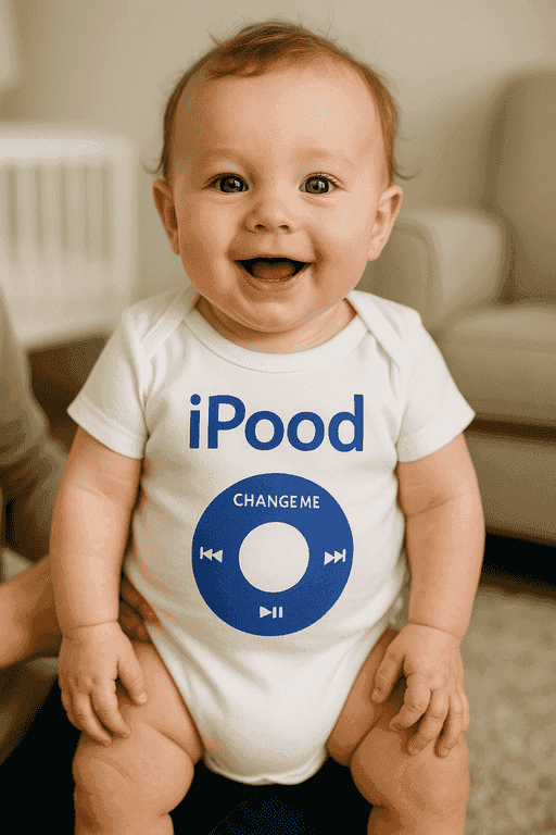 Bodi za bebe - iPood CHANGEME
