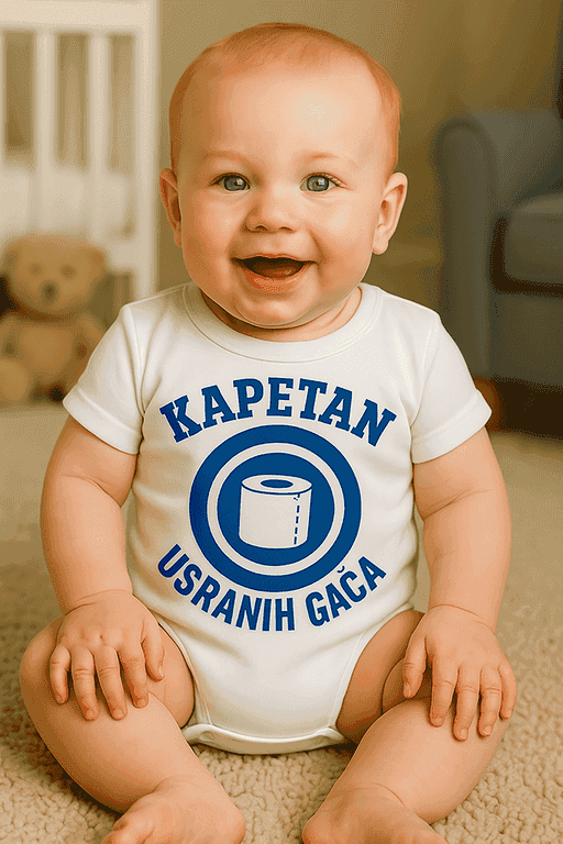 Bodi za bebe - KAPETAN USRANIH GAĆA