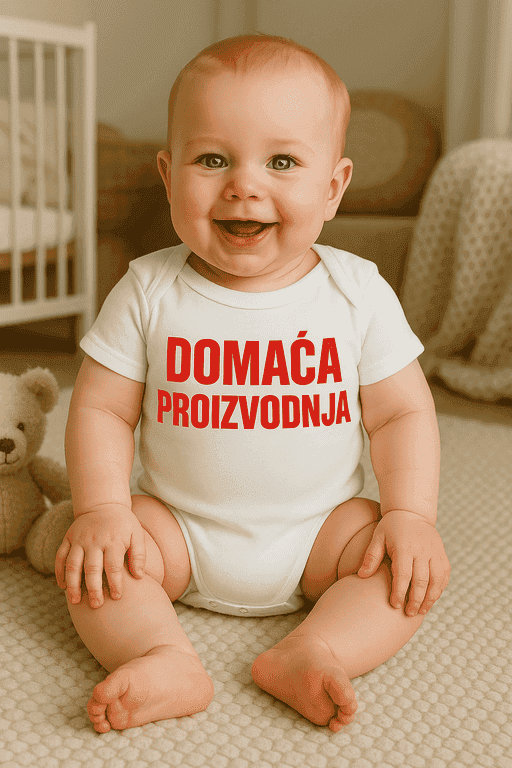 Bodi za bebe - DOMAĆA PROIZVODNJA