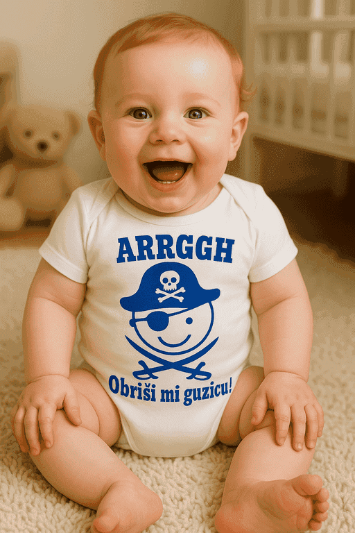 Bodi za bebe - ARRGGH Obriši mi guzicu!