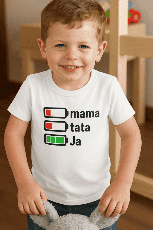 Majica za djecu - mama tata Ja