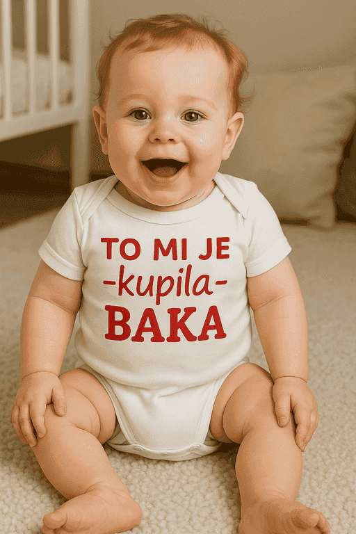 Bodi za bebe - TO MI JE -kupila- BAKA