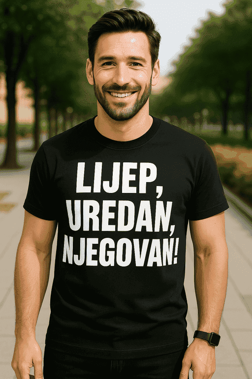 Majica za muškarce - LIJEP, UREDAN, NJEGOVAN!