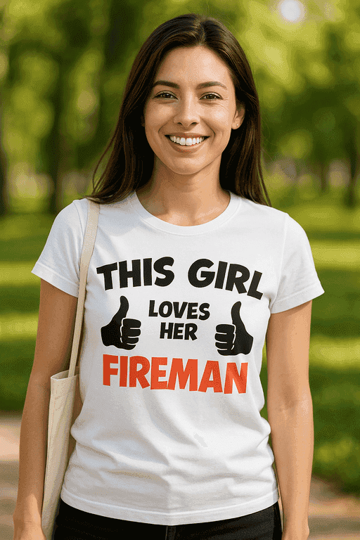 Majica this girl loves her fireman