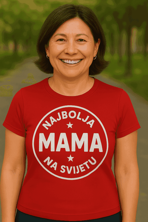Majica za mamu za Dan žena - najbolja mama