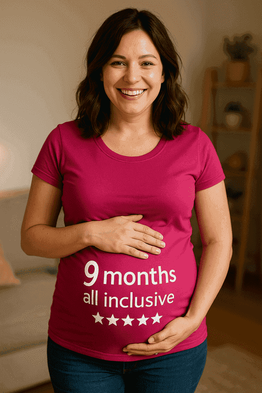 Majica za trudnice - 9 months all inclusive ★★★★★