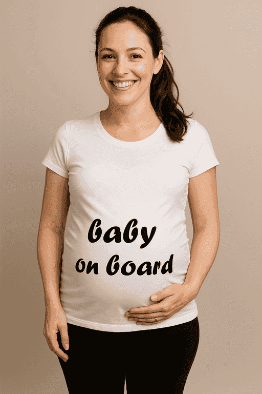 Majica za trudnice - baby on board