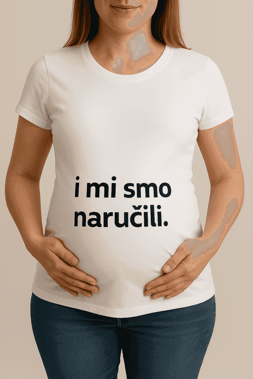 Majica za trudnice - i mi smo naručili.