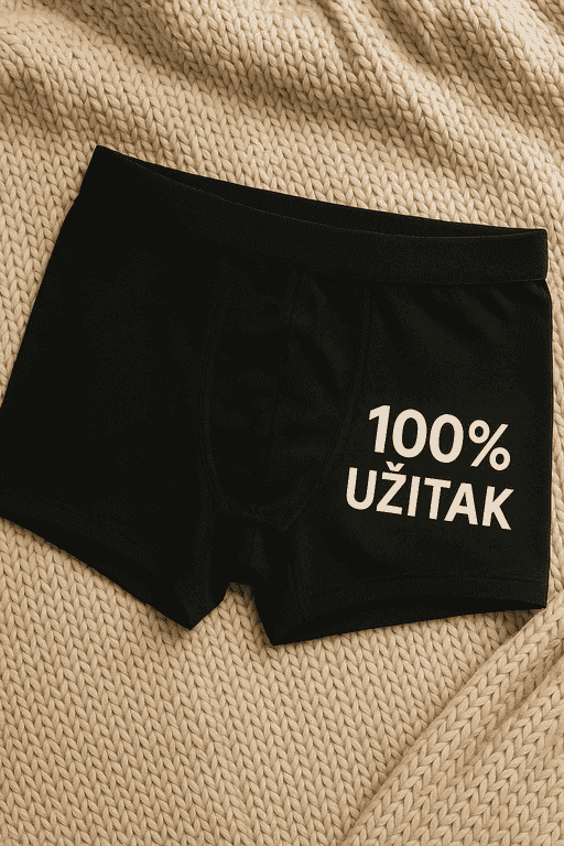 Bokserice za muškarce - 100% UŽITAK