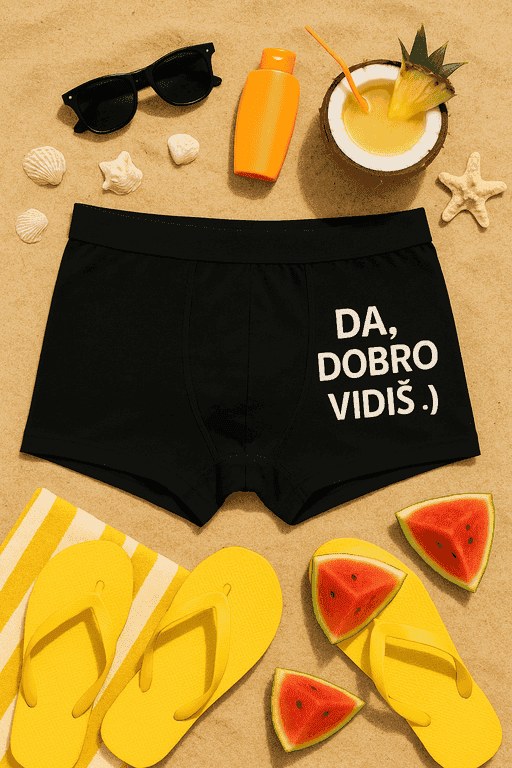 Bokserice za muškarce - DA, DOBRO VIDIŠ .)
