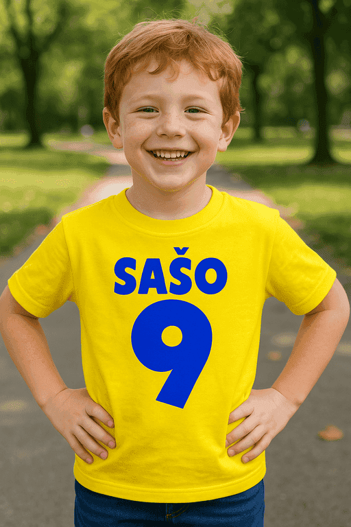 Majica za malog sportaša - SAŠO 9