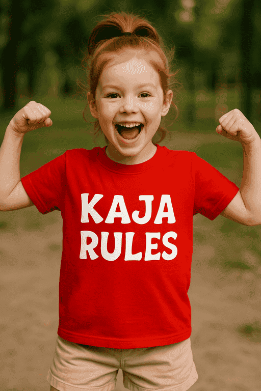 Majica za djevojčice - KAJA RULES