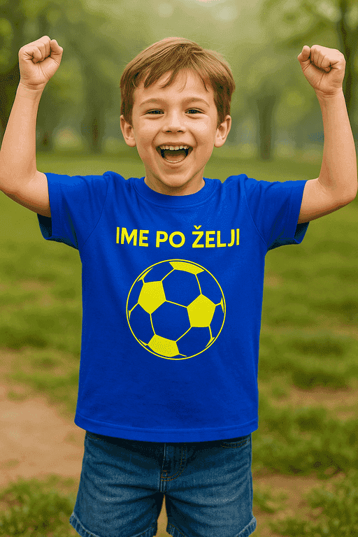 Majica za male nogometaše - IME PO ŽELJI