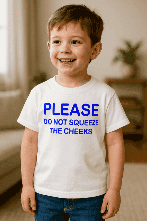 Majica za djecu - PLEASE DO NOT SQUEEZE THE CHEEKS