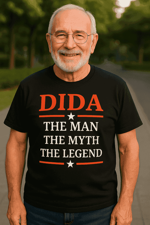 Majica za didu - DIDA THE MAN THE MYTH THE LEGEND