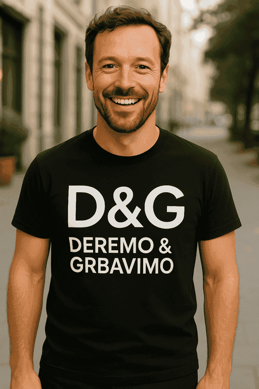 Majica za majstore - D&G DEREMO & GRBAVIMO