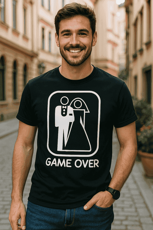 Majica za mladoženju - GAME OVER
