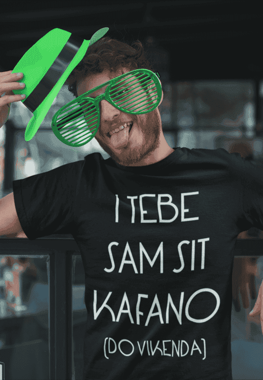 Majica i tebe sam sit kafano (do vikenda)