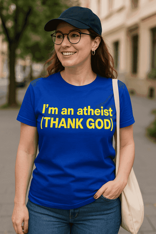 Majica za ateiste - I’m an atheist (THANK GOD)