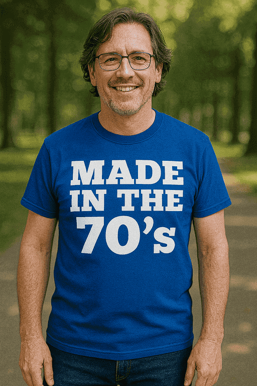 Majica za rođene u 70-ima - MADE IN THE 70’s