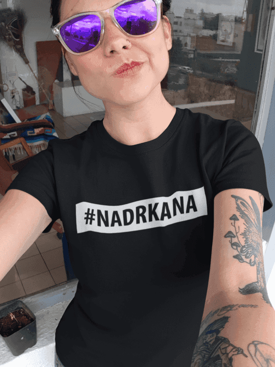 Majica za žene - #NADRKANA