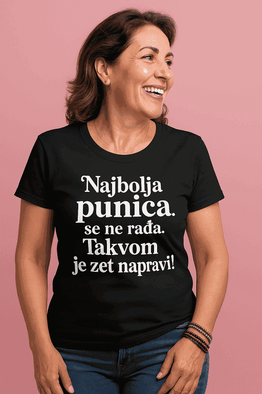 Majica za punicu - Najbolja punica zet napravi